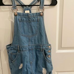 Girls shorts overalls